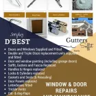 Business 1 image D'BEST DOOR AND WINDOW REPAIRS AND REPLACEMENTS Window Repair & Installation in Longford LD