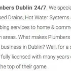 Business 2 image PLUMBERS 24/7 Real Estate & Home Improvement in Dublin IE


