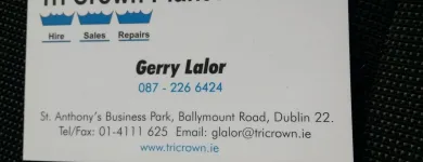 Business 7 image TRI CROWN PLANT HIRE Real Estate & Home Improvement in Dublin IE


