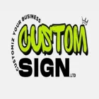 CUSTOM SIGN